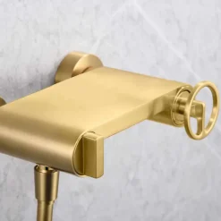Imex Products Mitigeur de Douche anti-calcaire Or Brossé IMEX OLIMPO BDC033-5OC