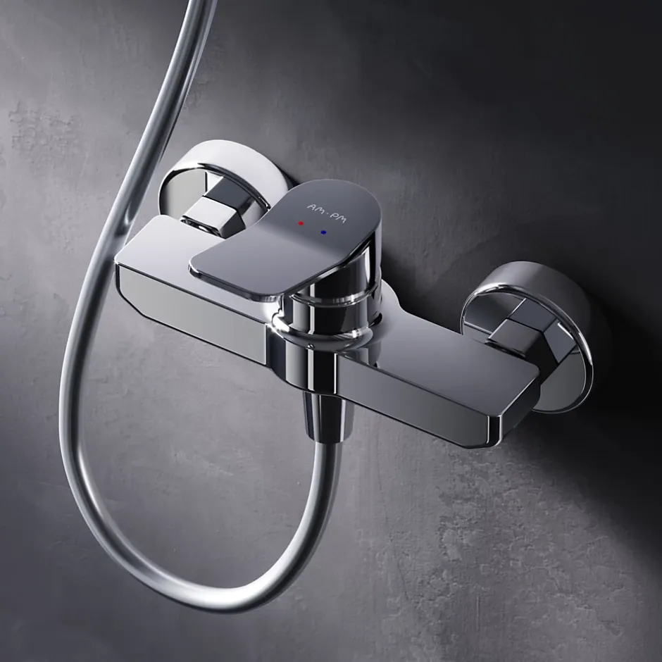 Am.Pm Europe Mitigeur de douche mécanique Robinet Salle de Bain Chromé, FXA20000 X-Joy AM.PM* Robinet De Douche