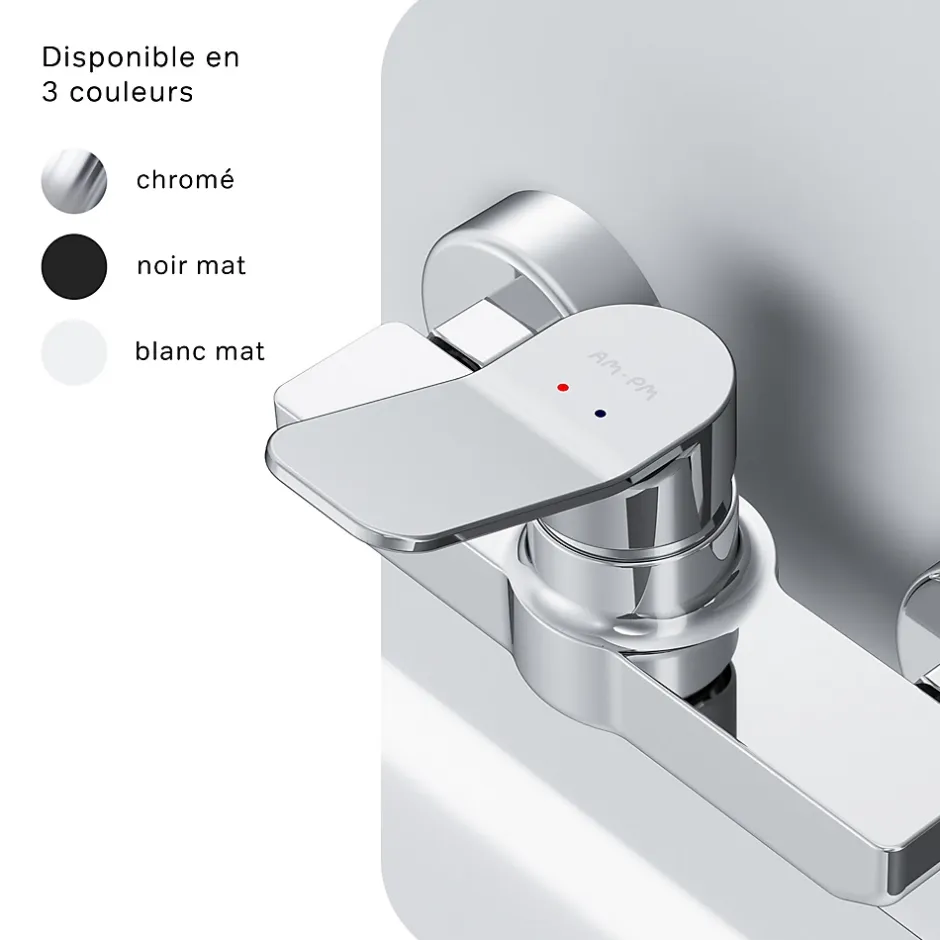 Am.Pm Europe Mitigeur de douche mécanique Robinet Salle de Bain Chromé, FXA20000 X-Joy AM.PM* Robinet De Douche