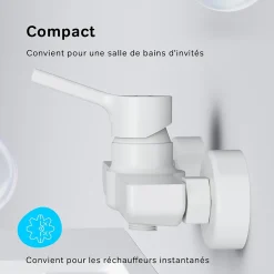 Am.Pm Europe Mitigeur de douche mécanique Robinet Salle de Bain Blanc, FXB20033 X-Joy S AM.PM* Robinet De Douche
