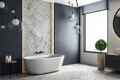 Edouard Rousseau Mitigeur de douche mécanique noir, Orcus