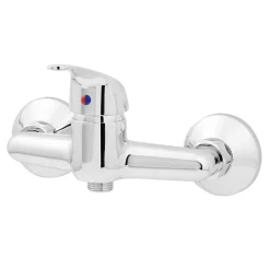 Mitigeur de douche mécanique entraxe 150 mm Arborg en laiton chromé