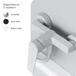 Am.Pm Europe Mitigeur de douche mécanique Robinet Salle de Bain Blanc, FTA20033 Hit AM.PM* Robinet De Douche