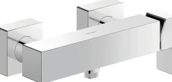 Duravit Mitigeur de douche monocommande Chrome - apparent - 1 sortie - 27,9x10,5x9,8cm - Manhattan* Robinet De Baignoire