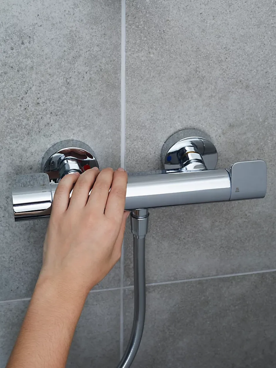GoodHome Mitigeur de douche thermostatique Cavally* Robinet De Douche