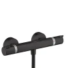 Hansgrohe Mitigeur de douche thermostatique noir Ecostat E