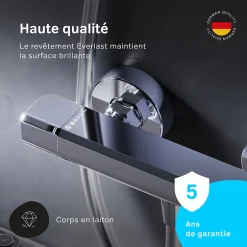 Am.Pm Europe Mitigeur de douche thermostatique Robinet salle de bain, Chromé FNA40000 Flash AM.PM