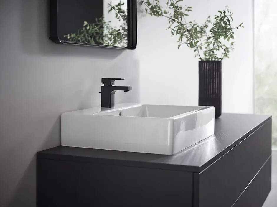 Hansgrohe Mitigeur de lavabo 70 Vernis Shape noir mat* Robinet Lavabo Et Vasque