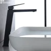 Imex Mitigeur de Lavabo Anti-Calcaire Bec Haut Noir Mat ART BDAR025-3NG* Robinet Lavabo Et Vasque