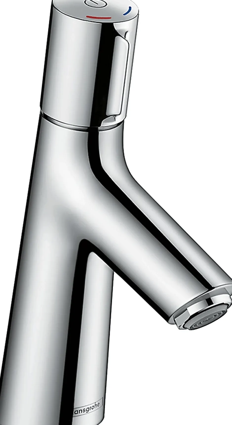 Hansgrohe Mitigeur de lavabo avec tirette et vidage chromé Talis S Ø4,6 x H.19 cm* Robinet Lavabo Et Vasque