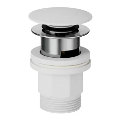 GoodHome Mitigeur de lavabo blanc Cavally XL