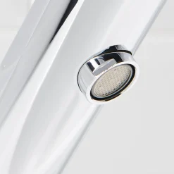 GoodHome Mitigeur de lavabo chromé Nyasa* Robinet Lavabo Et Vasque