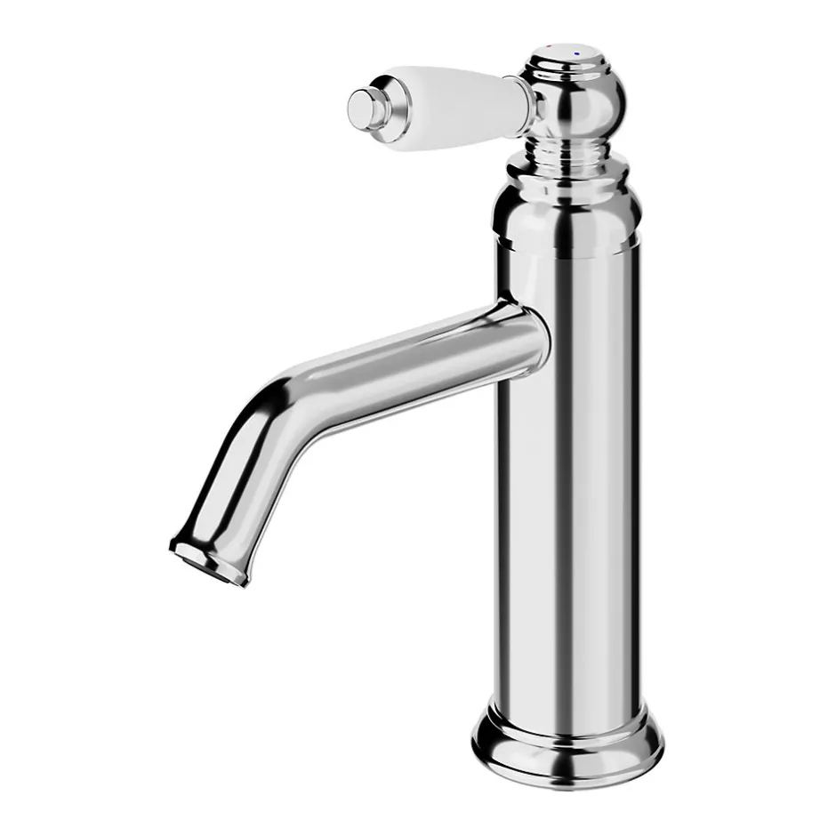GoodHome Mitigeur de lavabo chromé Etel* Robinet Lavabo Et Vasque