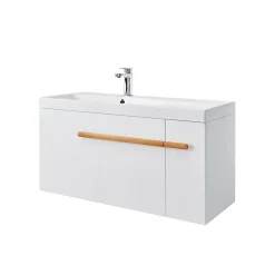 GoodHome Mitigeur de lavabo chromé Pazar* Robinet Lavabo Et Vasque