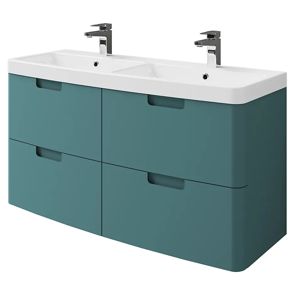 GoodHome Mitigeur de lavabo chromé taille M avec bonde clic-clac, Teesta