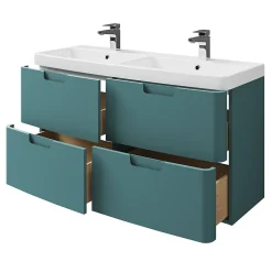 GoodHome Mitigeur de lavabo chromé taille M avec bonde clic-clac, Teesta