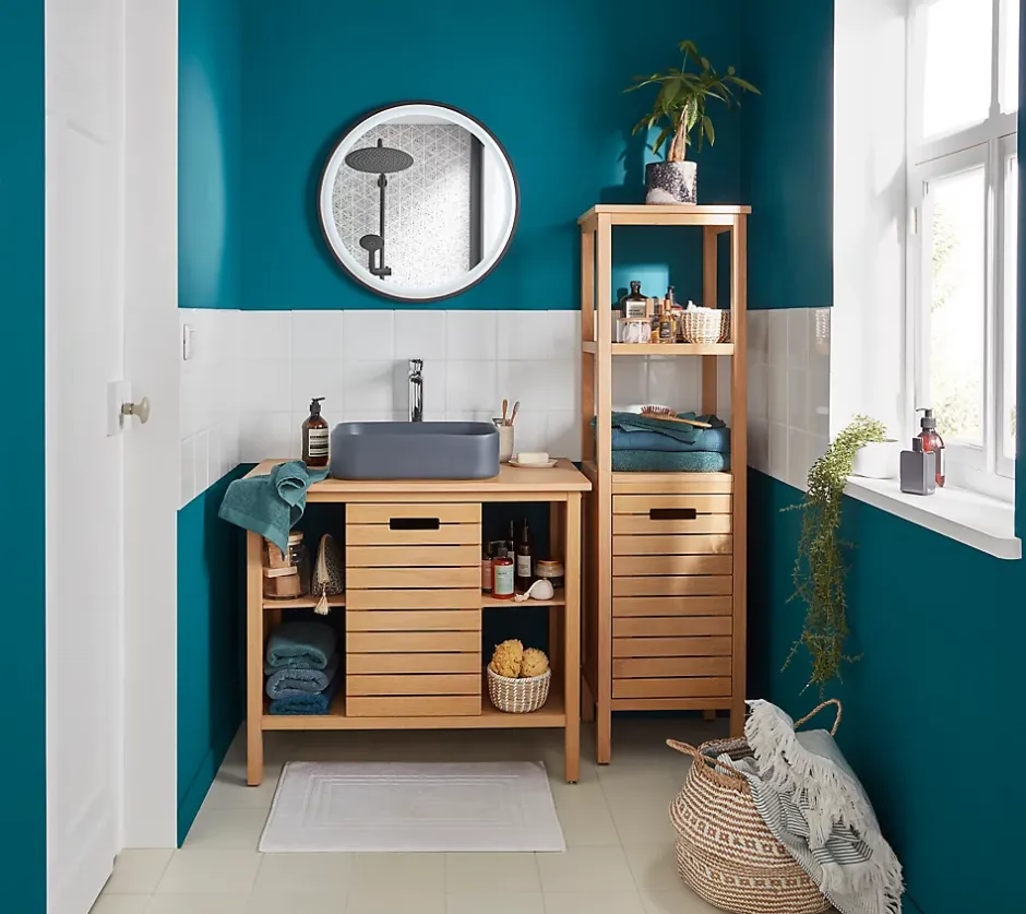 GoodHome Mitigeur de lavabo chromé Cavally XL* Robinet Lavabo Et Vasque