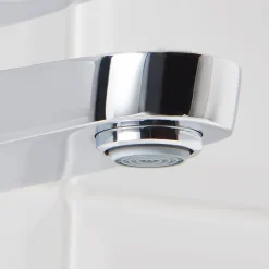 GoodHome Mitigeur de lavabo chromé Cavally L* Robinet Lavabo Et Vasque