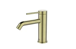 Essebagno Mitigeur de lavabo en laiton or brossé* Robinet Lavabo Et Vasque