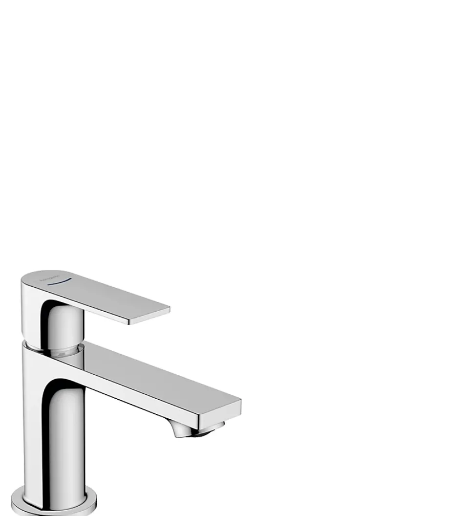 Hansgrohe Mitigeur de lavabo Rebris E 80 pour lave-mains sans tirette ni vidage chromé* Robinet Lave-Mains