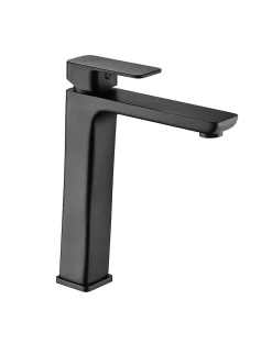 Edouard Rousseau Mitigeur de lavabo haut XL noir mat Deok* Robinet Lavabo Et Vasque