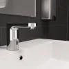 Hansgrohe Mitigeur de lavabo électronique en eau froide sur batterie, chrome, Vernis Blend