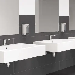 Hansgrohe Mitigeur de lavabo électronique en eau froide sur batterie, chrome, Vernis Blend