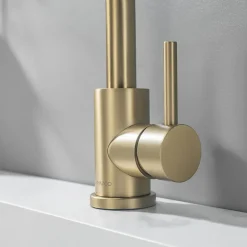 Lomazoo Mitigeur de lavabo doré Lysa* Robinet Lavabo Et Vasque