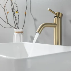 Lomazoo Mitigeur de lavabo doré Midas* Robinet Lavabo Et Vasque