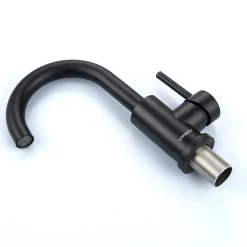 Lomazoo Mitigeur de lavabo noir Styx* Robinet Lavabo Et Vasque