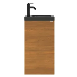 GoodHome Mitigeur de lavabo M noir mat, Selenga