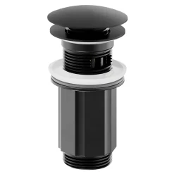 GoodHome Mitigeur de lavabo M, noir, Levanna* Robinet Lavabo Et Vasque