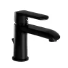 Kramer Mitigeur de lavabo mécanique H.14,6 cm, noir mat, Colors