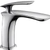 Edouard Rousseau Mitigeur de lavabo mécanique chrome, Orkid