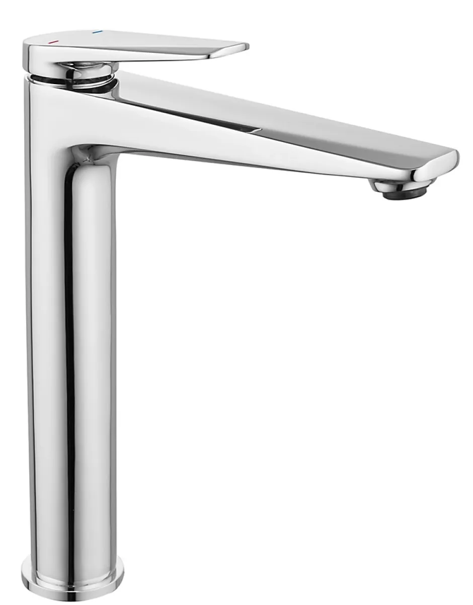Edouard Rousseau Mitigeur de lavabo mécanique haut chrome, Gloss