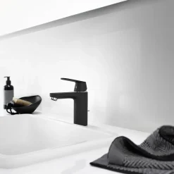 Grohe Mitigeur de lavabo noir Eurosmart Cosmo