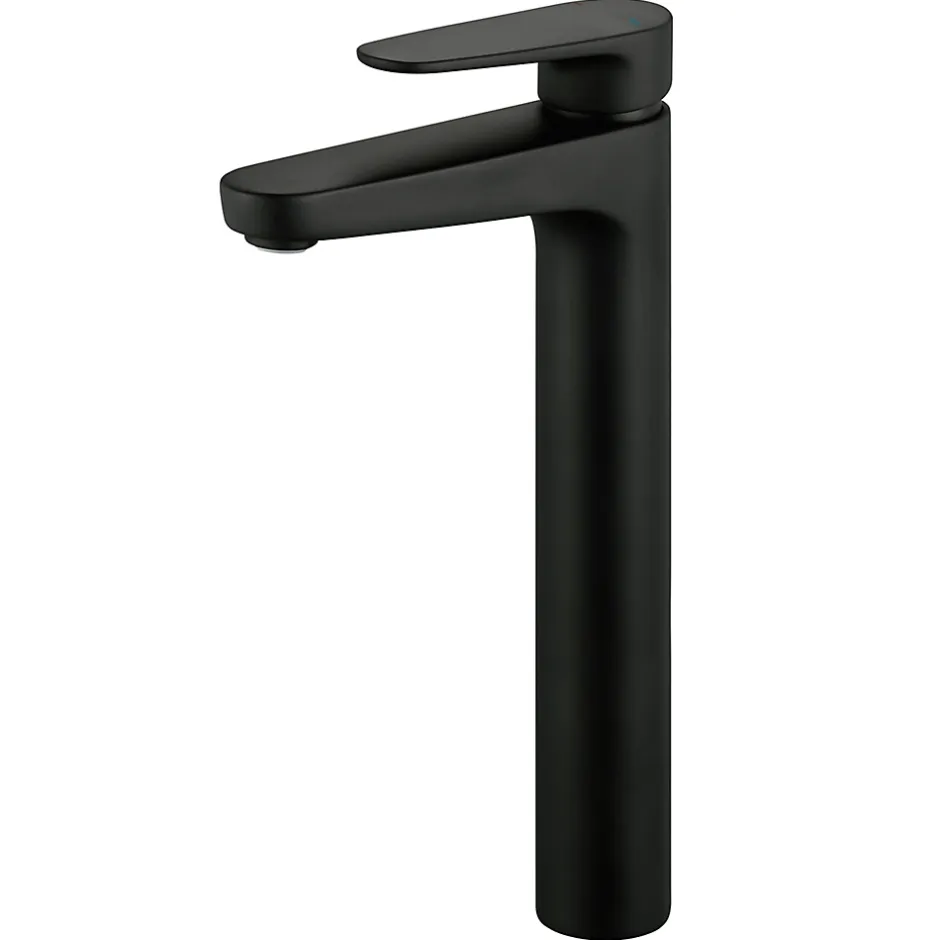 GoodHome Mitigeur de lavabo noir Cavally XL* Robinet Lavabo Et Vasque