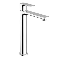 Hansgrohe Mitigeur de lavabo pour vasque à poser avec tirette et vidage chromé, Rebris E 240 CoolStart* Robinet Lavabo Et Vasque