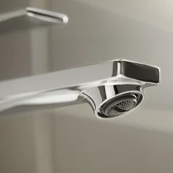 Hansgrohe Mitigeur de lavabo pour vasque à poser avec tirette et vidage chromé, Rebris E 240 CoolStart* Robinet Lavabo Et Vasque
