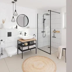 Grohe Mitigeur de lavabo taille M, noir, Start* Robinet Lavabo Et Vasque