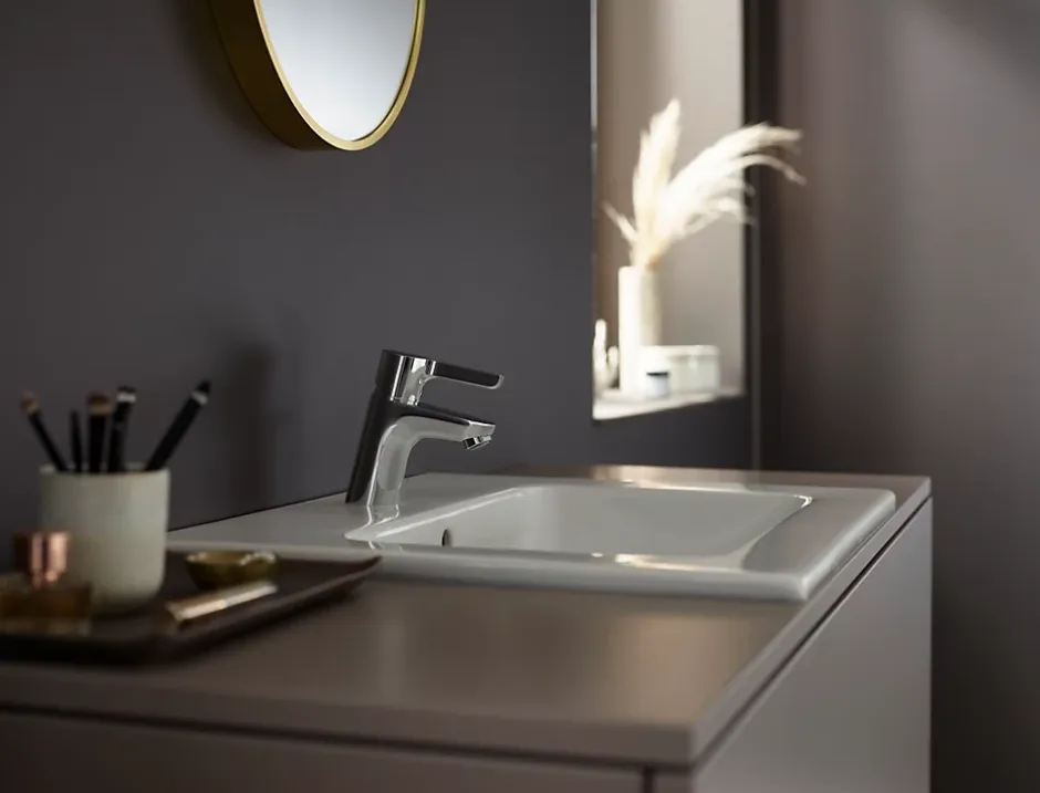 Hansgrohe Mitigeur de lavabo Waterforms Eco chromé