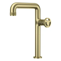 Essebagno Mitigeur de lavabo XL H.32 cm, doré, Factory* Robinet Lavabo Et Vasque