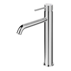 GoodHome Mitigeur de lavabo XL H.25,6 cm, chrome, Owens* Robinet Lavabo Et Vasque