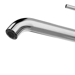 GoodHome Mitigeur de lavabo XL H.25,6 cm, chrome, Owens* Robinet Lavabo Et Vasque
