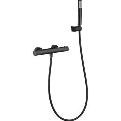 Imex Products Mitigeur douche thermostatique noir gun metal en laiton avec finition PVD* Colonne De Douche Encastrable