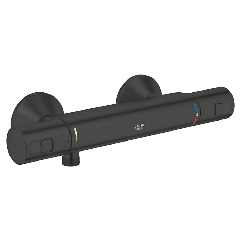 Grohe Mitigeur douche thermostatique Precision Start noir* Robinet De Douche