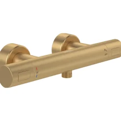 Villeroy & Boch Mitigeur douche thermostatique VILLEROY ET BOCH Universal rond Or brossé