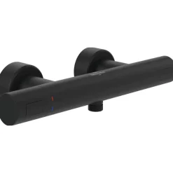 Villeroy & Boch Mitigeur douche thermostatique VILLEROY ET BOCH Universal rond Noir mat