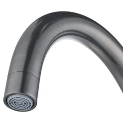 Cooke & Lewis Mitigeur haut de cuisine Katiki H. 33,5 cm effet titane* Evier Et Robinet De Buanderie