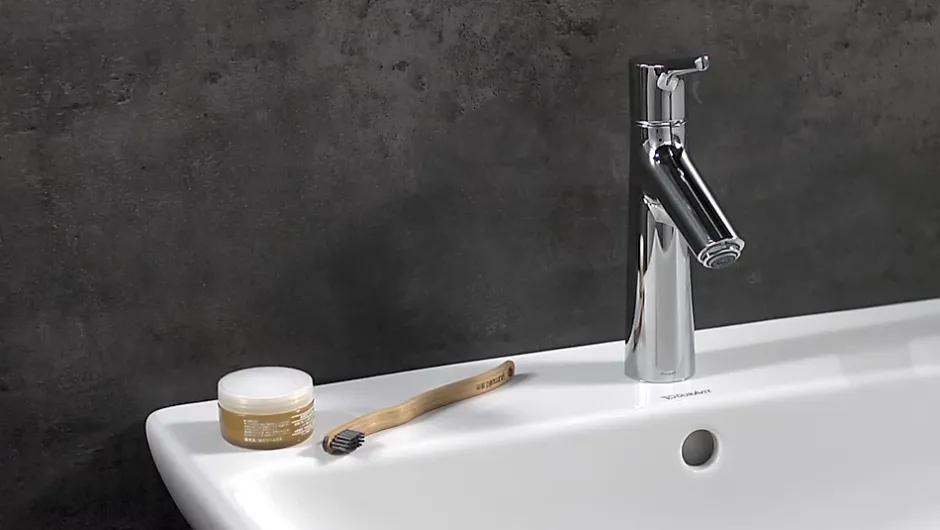 Hansgrohe Mitigeur lavabo avec tirette et vidage Talis S ComfortZone 100 surface chromé